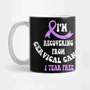 I'm recovering from cervical cancer for Women Mug